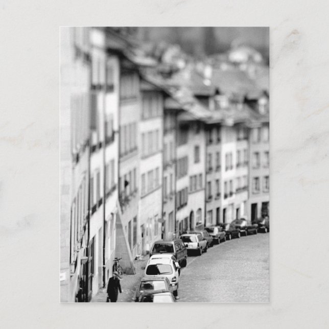 Postal Europa, Suiza, Berna. Edificios de la Ciudad Vieja (Anverso)