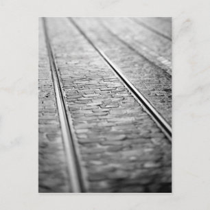 Postal Europa, Suiza, Berna. Rutas de tranvía, 2