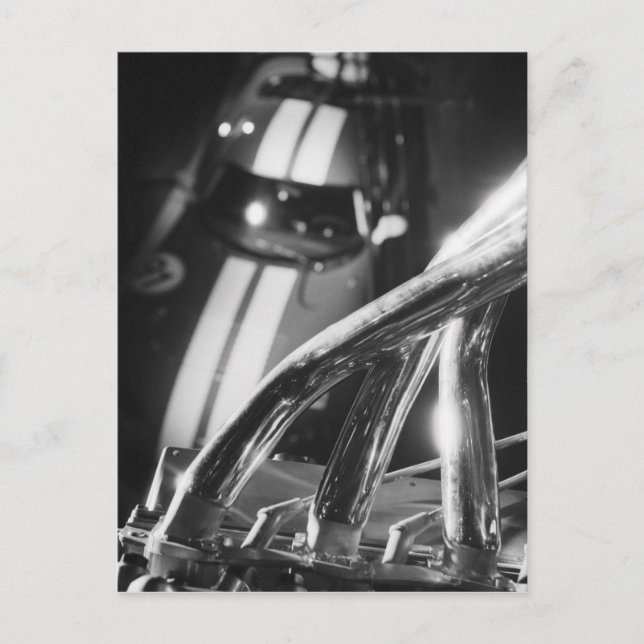 Postal Europa, Suiza, Ginebra. Salón de Ginebra del Motor (Anverso)