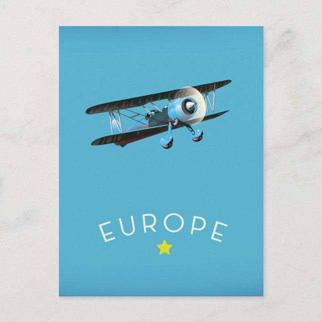 Postal Europe Golden Star (Anverso)