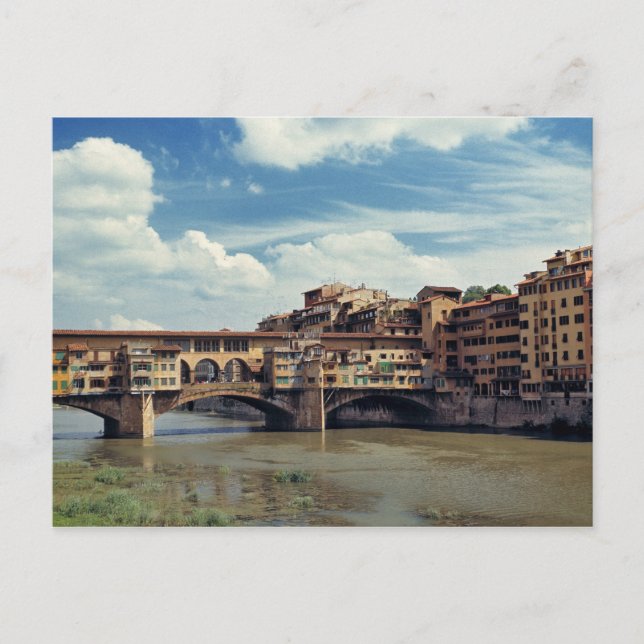 Postal Europe, Italy, Florence. The Ponte Vecchio (Anverso)