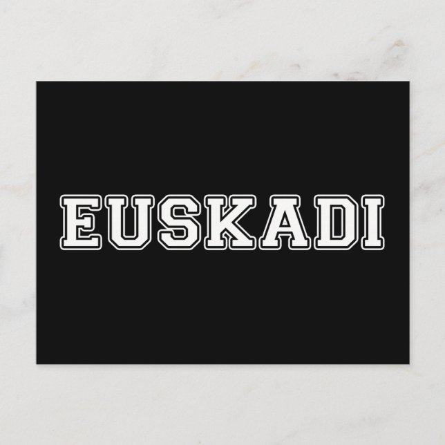 Postal Euskadi (Anverso)