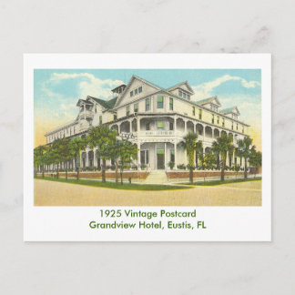 Postal Eustis, FL - Hotel Grandview - 1925