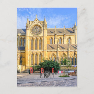 Postal Euston Church, Bloomsbury, London UK Postcard
