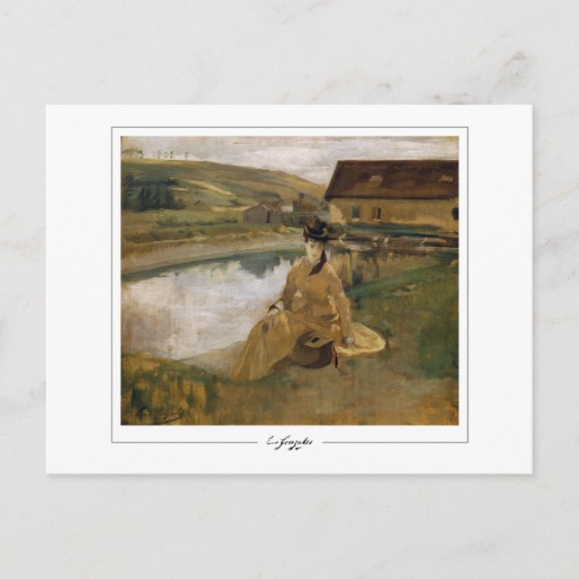 Postal Eva Gonzalès #3 - Postcard Bella Artes (Anverso)