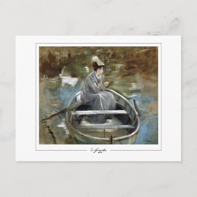 Postal Eva Gonzalès #7 - Postcard Bella Artes (Anverso)