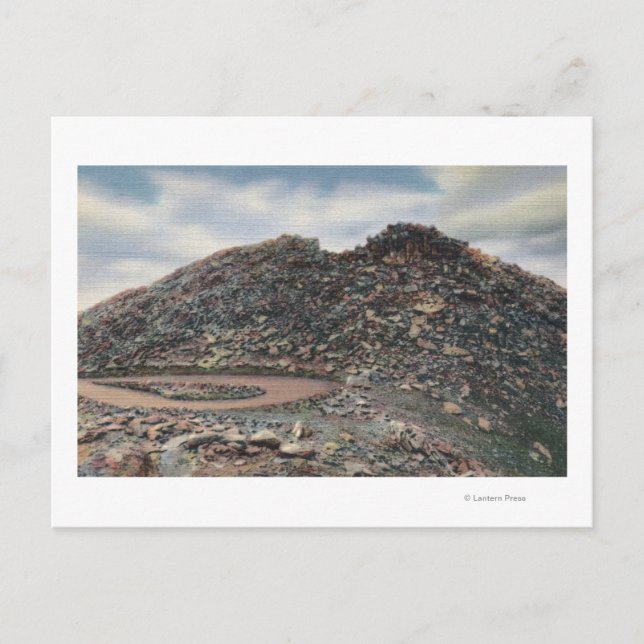 Postal Evans, Colorado Summit ViewMt. Evans, CO (Anverso)