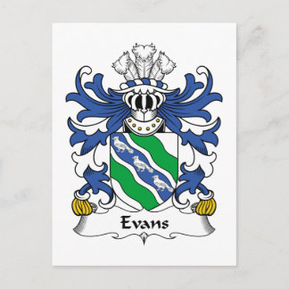 Postal Evans Family Crest