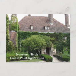 Postal Evanston, Illinois, el Grosse Point Light House