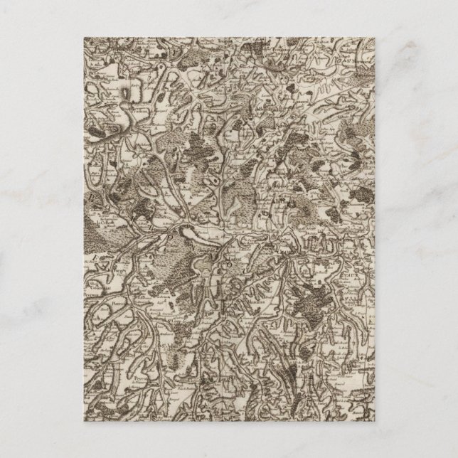 Postal Evaux (Anverso)