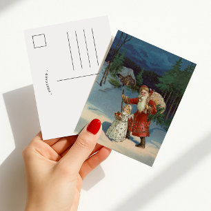 Postal Eve navidades   Vintage Holiday