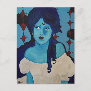 Postal Evelyn Blue