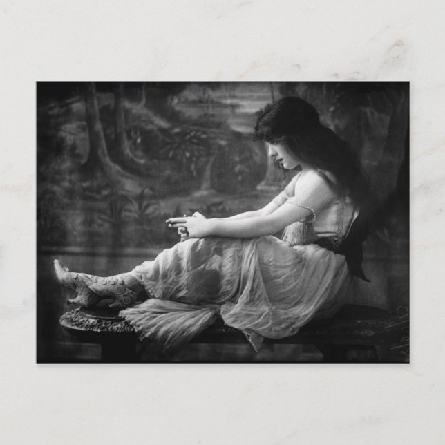 Postal Evelyn Nesbit Thaw, 1913 (Anverso)