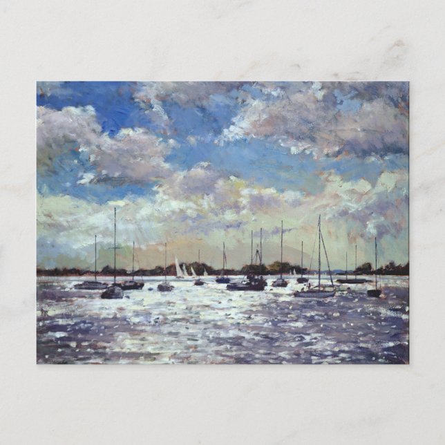 Postal Evening Light Gulf of Morbihan 2002 (Anverso)