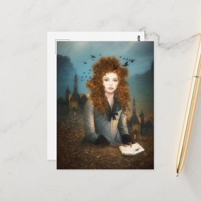 Postal Evening Reading   (Anverso/Reverso In Situ)