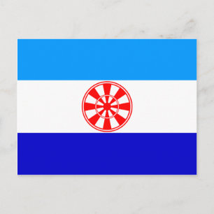 Postal Evenkia, bandera de Rusia