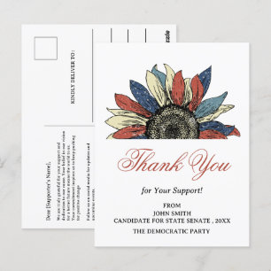 Postal Evento Agradecimiento a Contribuyentes de Campaña 