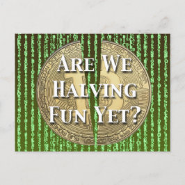 Postal Evento Bitcoin Halving