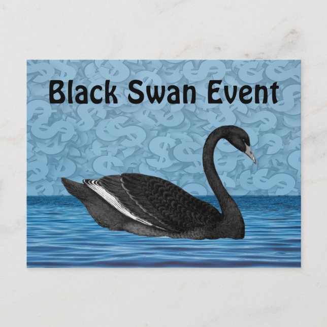 Postal Evento de cisne negro (Anverso)