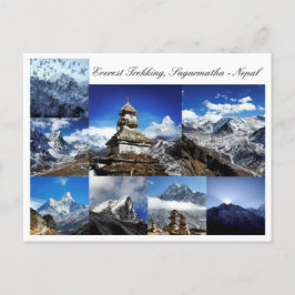 Postal Everest Trekking, Parque Sagarmatha, Himalayas Nep