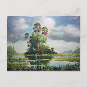 Postal Everglades Art