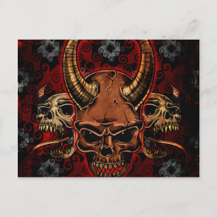 Postal Evil Skulls
