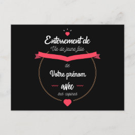 Postal EVJF de "votre prénom" avec ses copines