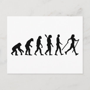Postal Evolución Caminata Nórdica