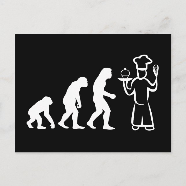 Postal Evolución de Baker (Anverso)