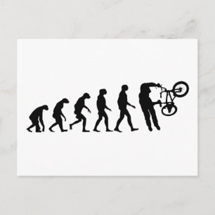 Postal Evolución de BMX