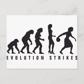 Postal evolución de los bolos femeninos