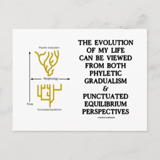 Postal Evolución De Mi Grdlismo Físico De Vida Punctd Equ