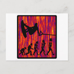 Postal Evolución de Wakeboard Siempre