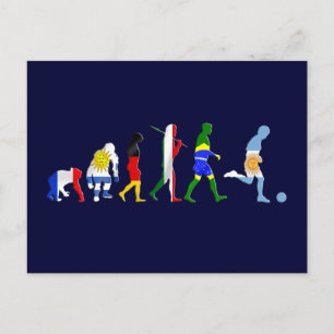 Postal Evolución del fútbol argentino
