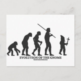 Postal Evolución del Gnome