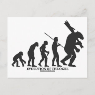 Postal Evolución del Ogro
