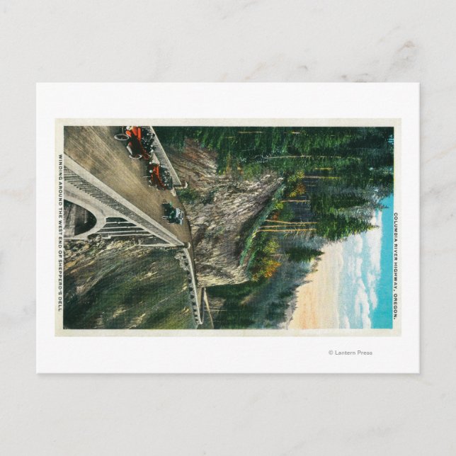 Postal Evolución en el extremo occidental de la Dell de S (Anverso)