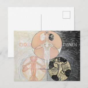 Postal Evolución nº 2   Hilma af Klint   