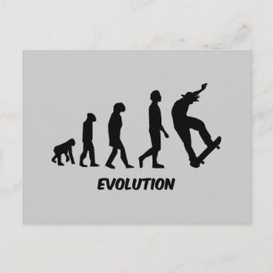 Postal Evolución Skateboarding