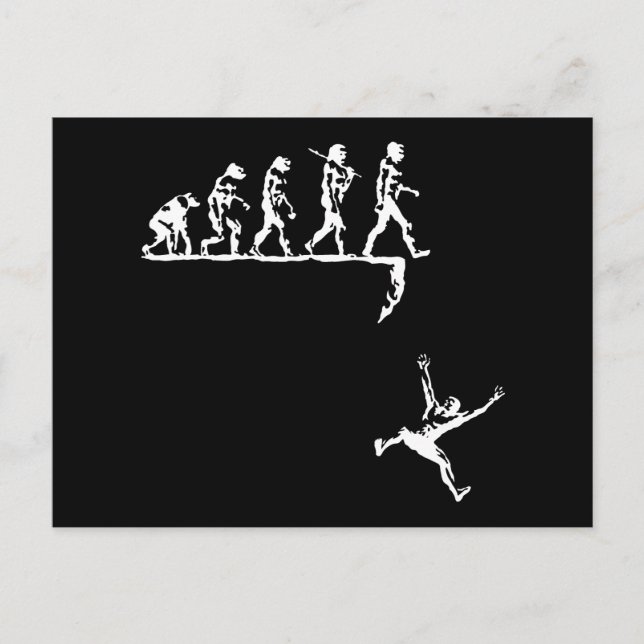 Postal Evolución y destino (Anverso)