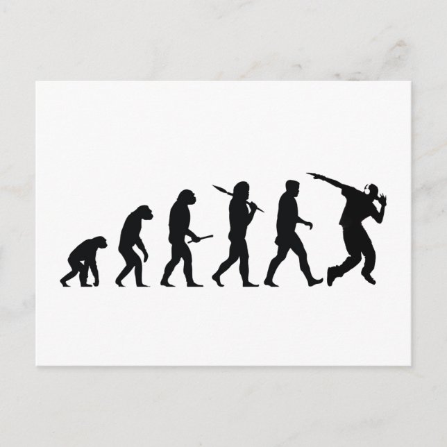 Postal EvoluciónDance (Anverso)