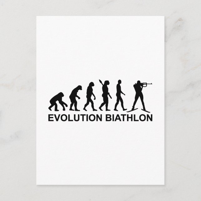 Postal Evolution Biathlon Ski (Anverso)