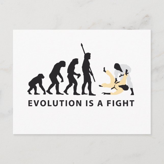 Postal evolution Judo (Anverso)
