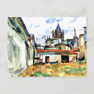 Postal Evora, Portugal - Pintura de arte fino