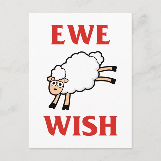 Postal Ewe Wish (Anverso)