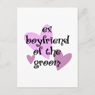 Postal Ex novio del Groom