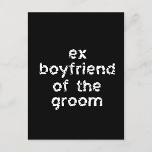 Postal Ex novio del Groom