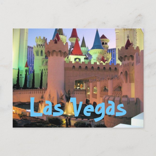 Postal Excalibur Las Vegas (Anverso)