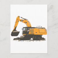 Excavadora de suciedad enorme