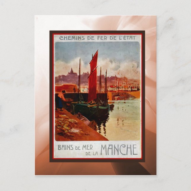 Postal Excursiones a complejos turísticos de Chanel (Anverso)